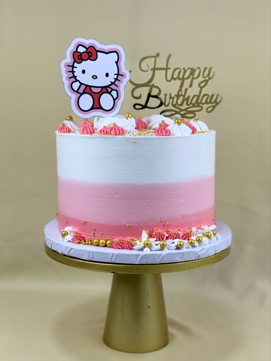 Hello Kitty Themed Cake