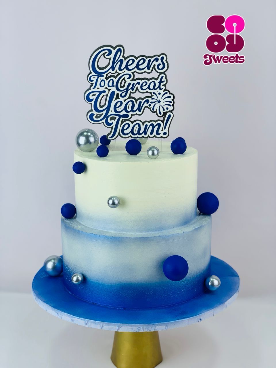 Corporate Tiered Cake