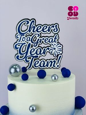 Corporate Tiered Cake