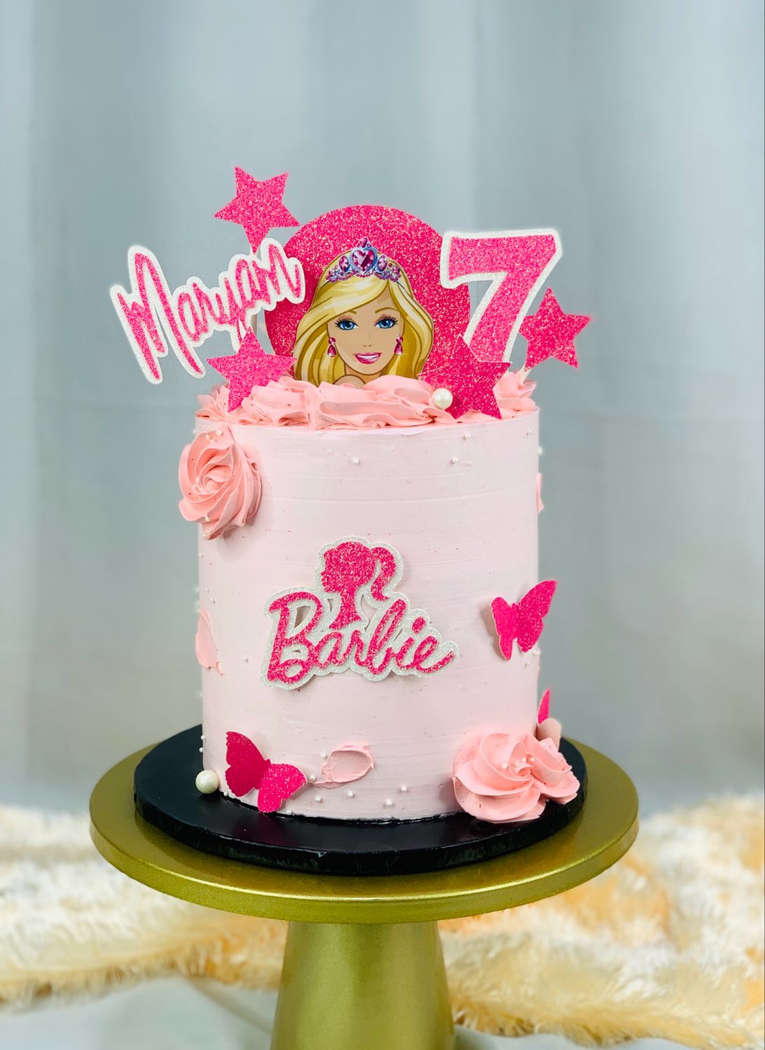 BARBIE THEMED CAKE