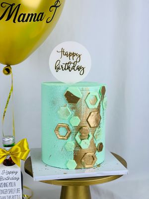 Hexagon Detailing Birthday Package