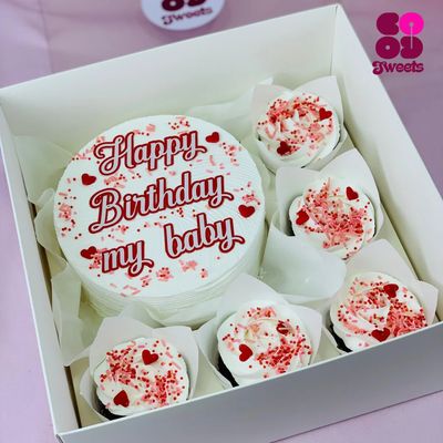 Bento And 5 Cupcakes Package