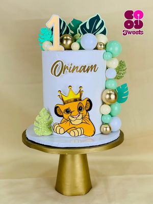 Lion King Themed Cake