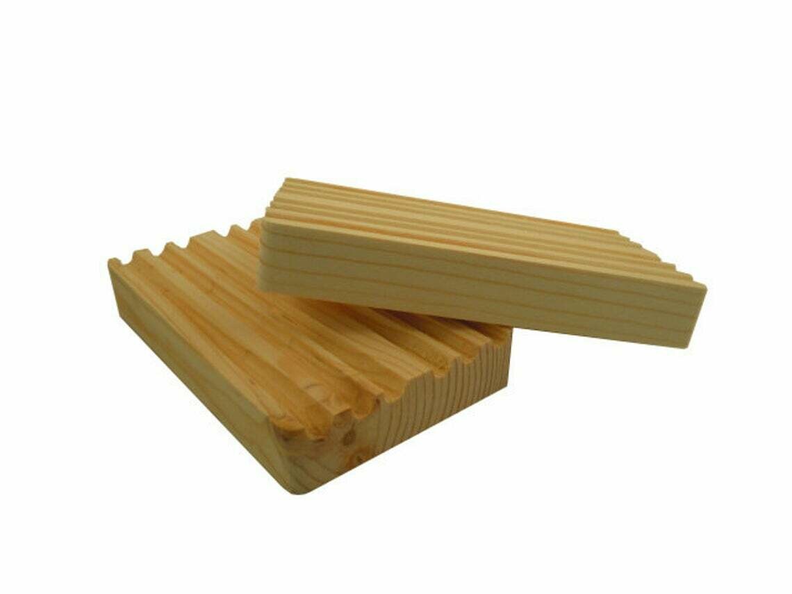 Solid Cypress Wood Soap Deck