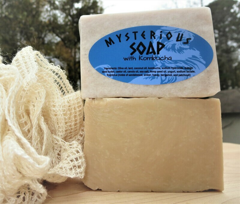 MYSTERIOUS SOAP with Kombucha