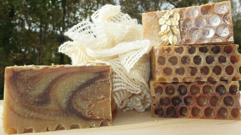 Oatmeal-Milk-Honey Soap