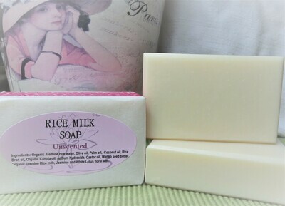 Rice Milk Soap~Unscented