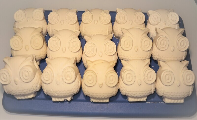 Honeysuckle & Patchouli Owl Soap