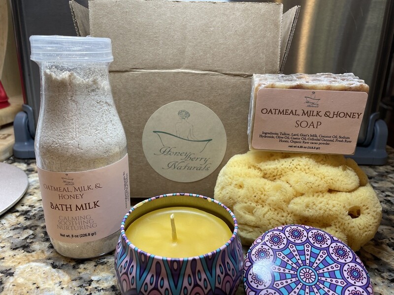 Oatmeal, Milk, & Honey BATH MILK Gift Bundle Oatmeal, Milk, & Honey BATH MILK Gift Bundle
