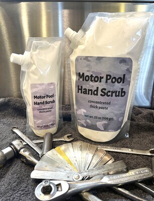 Motor Pool Hand Scrub~ Trial Size