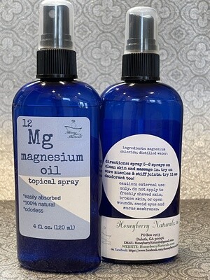 Magnesium Oil Topical Spray