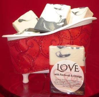 LOVE Soap with Patchouli & Orange