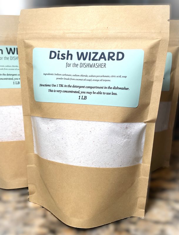 Dish WIZARD~Powder for the automatic dishwasher
