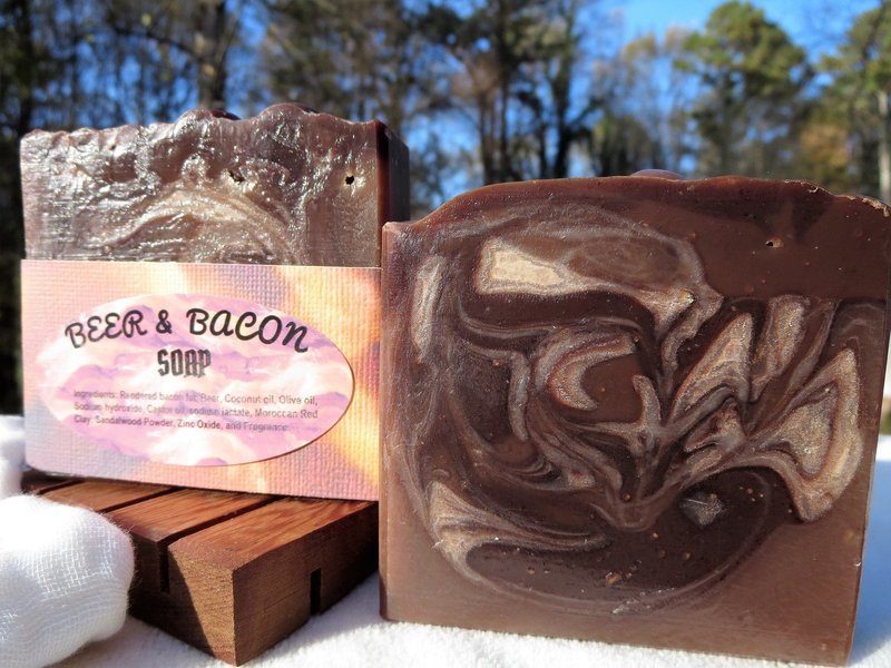 Beer & Bacon Soap