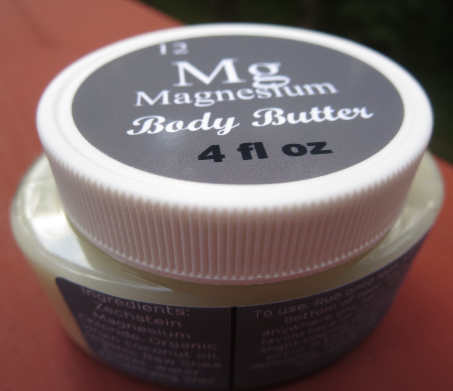 Magnesium Body Butter unscented or with Lavender