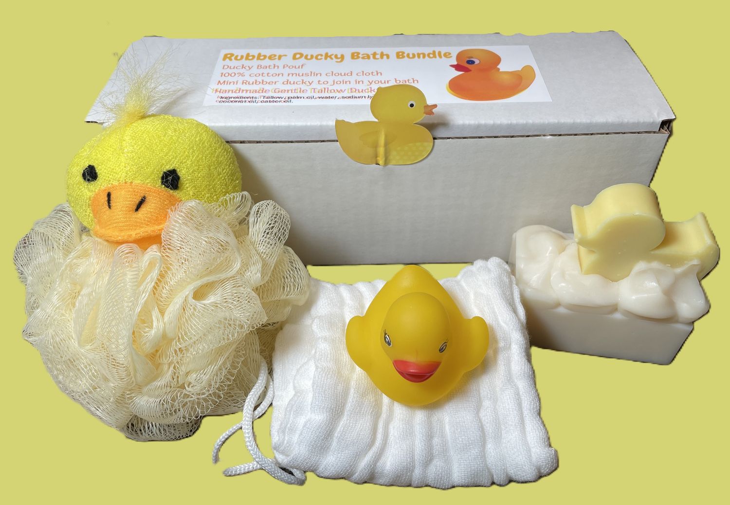 Rubber Ducky Bath Bundle