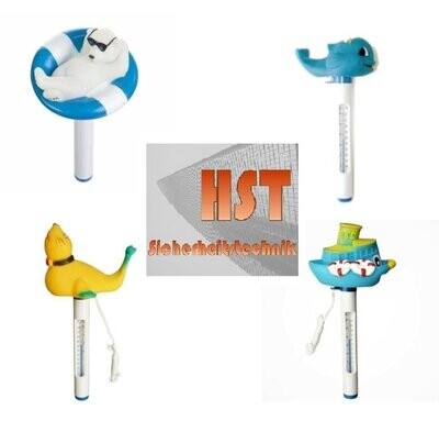 HST Poolthermometer - verschiedene Motive; Thermometer; Wasserthermometer; Pool; Schwimmbad; Teich