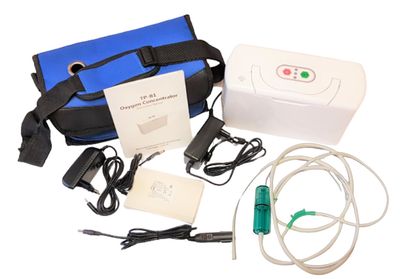 HST Sauerstoffgerät - Beamtungsgerät; tragbar; 230/12V; Sauerstoff Konzentrator; Oxygen HST Sauerstoffgerät - Beamtungsgerät; tragbar; 230/12V; Sauerstoff Konzentrator; Oxygen