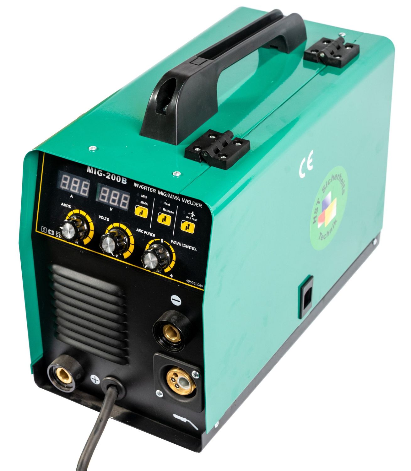 HST Schweißgerät MIG/MAG 200 Amp MMA Kombi für Alu; Edelstahl, Stahl, Eisen und Fülldraht