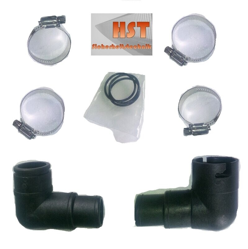 HST Anschluss Set Poolheizung - Winkel für Solarmatte; Solarheizung; Solarkollektor; Solarmatte Panel HST Anschluss Set Poolheizung - Winkel für Solarmatte; Solarheizung; Solarkollektor; Solarmatte Panel