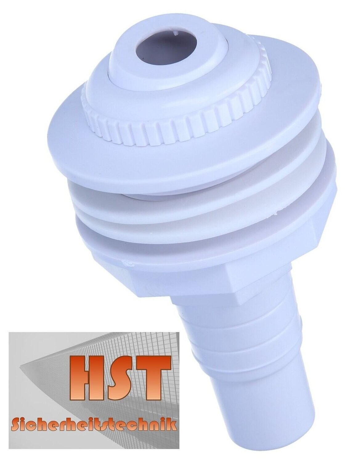 HST Einlaufdüse Pool 32/38 mm Schlauchanschluss - Einströmdüse; Rücklaufdüse; Schwimmbad; Düse mit Kugelgelenk HST Einlaufdüse Pool 32/38 mm Schlauchanschluss - Einströmdüse; Rücklaufdüse; Schwimmbad; Düse mit Kugelgelenk
