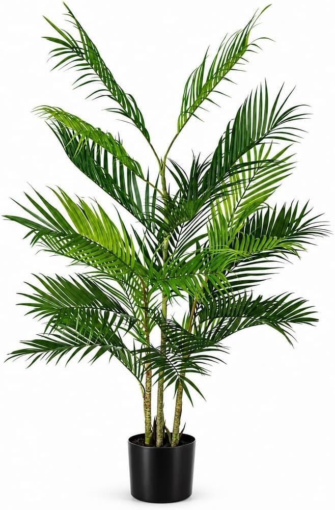 Dekorative Kunstpflanze / Künstliche Zwerg-Dattel Palme (140 cm) – NEU täuschend echt, pflegeleicht, formbare Blätter Dekorative Kunstpflanze / Künstliche Zwerg-Dattel Palme (140 cm) – NEU täuschend echt, pflegeleicht, formbare Blätter
