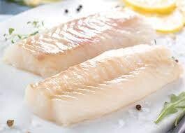 1kg Bag of Frozen Cod Fillets