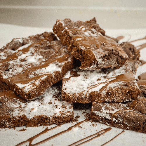 Chocolate Concrete Tray Bake 8&#39;&#39; x 12&#39;&#39;