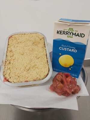 Rhubarb Crumble