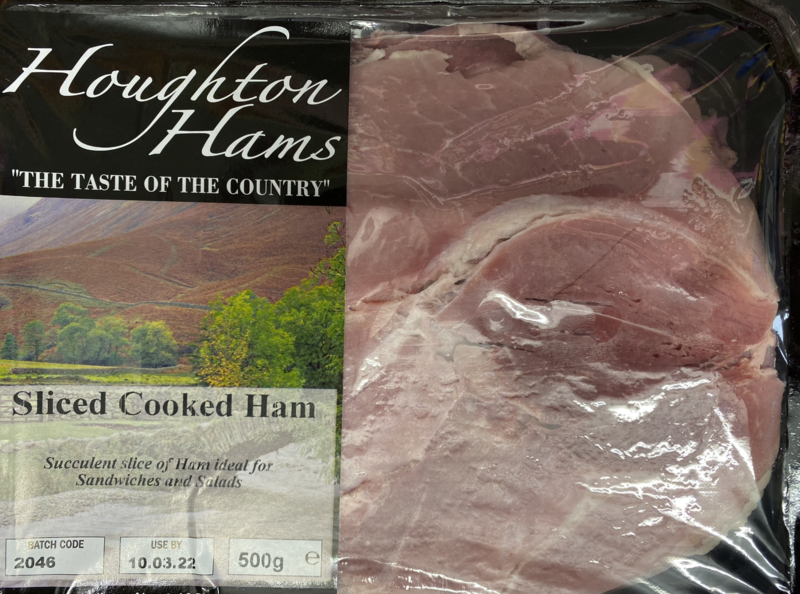 500g Packs of Sliced Ham
