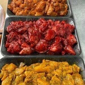 Plain or Flavoured Diced Chicken