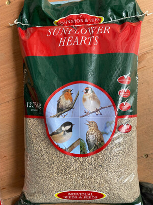 Sunflower Hearts Bird Feed 12.75kg