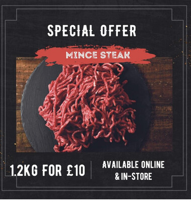 Mince Steak 5% 1kg