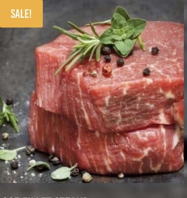 2 X Fillet Steak 7oz