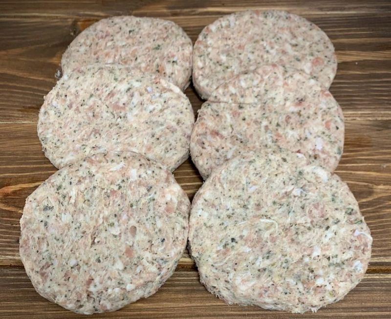 6 x Lean Sausage Burgers