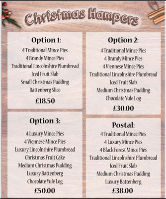 Pocklingtons Xmas Hampers