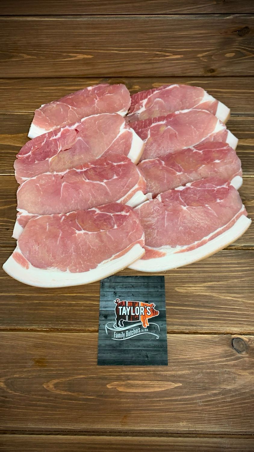 10 Dcut gammon steak