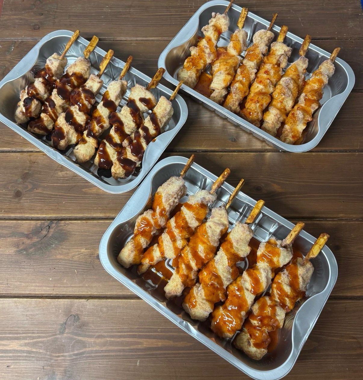 6 Chicken Skewers