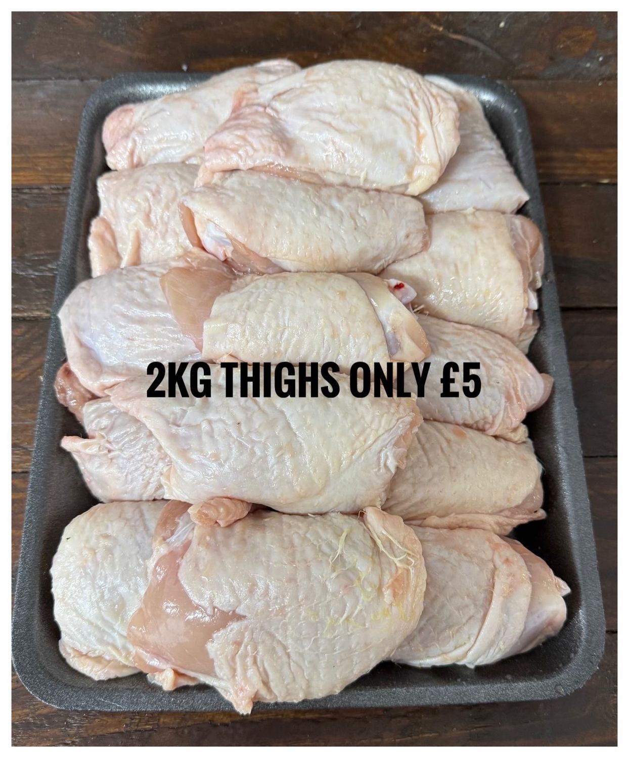 2kg Chicken Thighs