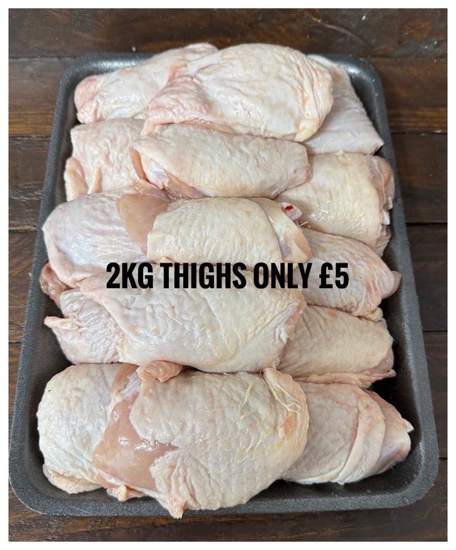 2kg Chicken Thighs