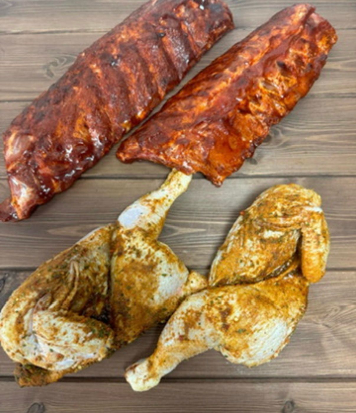 Rib &amp; 1:2 Chicken Combo