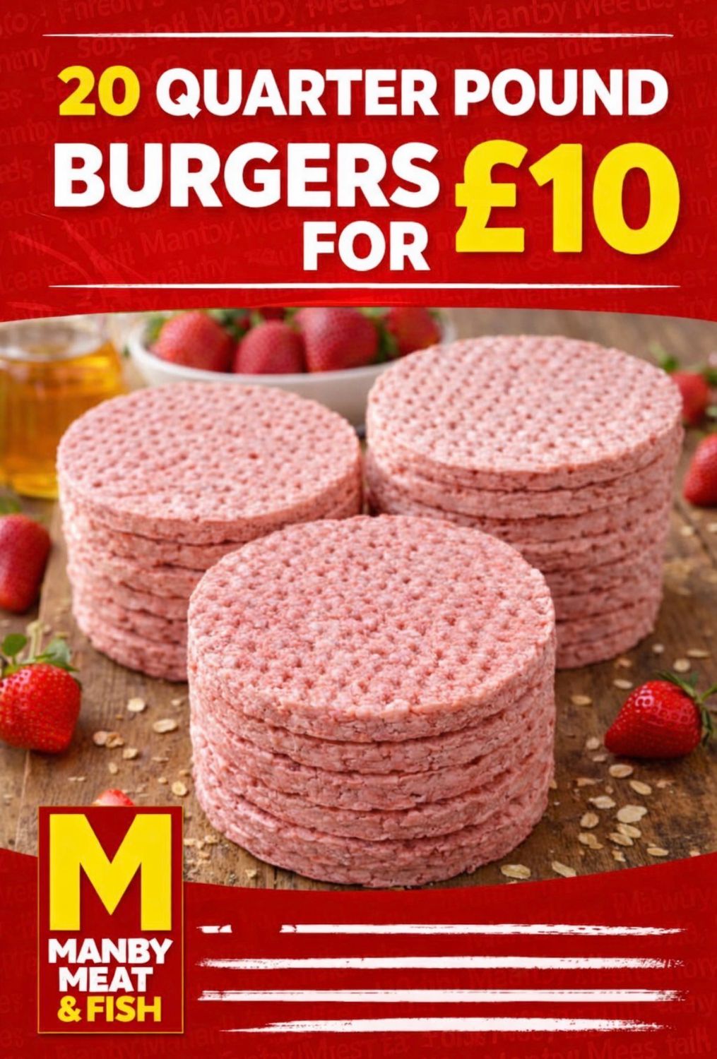 20 Burgers £10