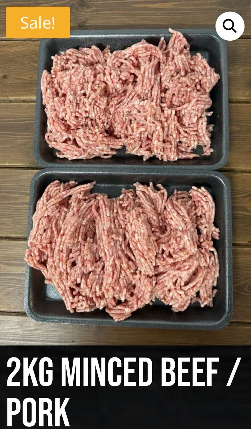 PORK/BEEF MINCE