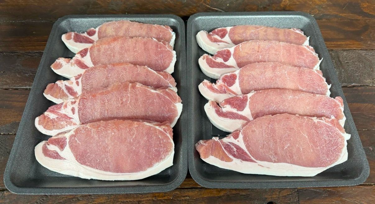 10 Bacon Chops For £10