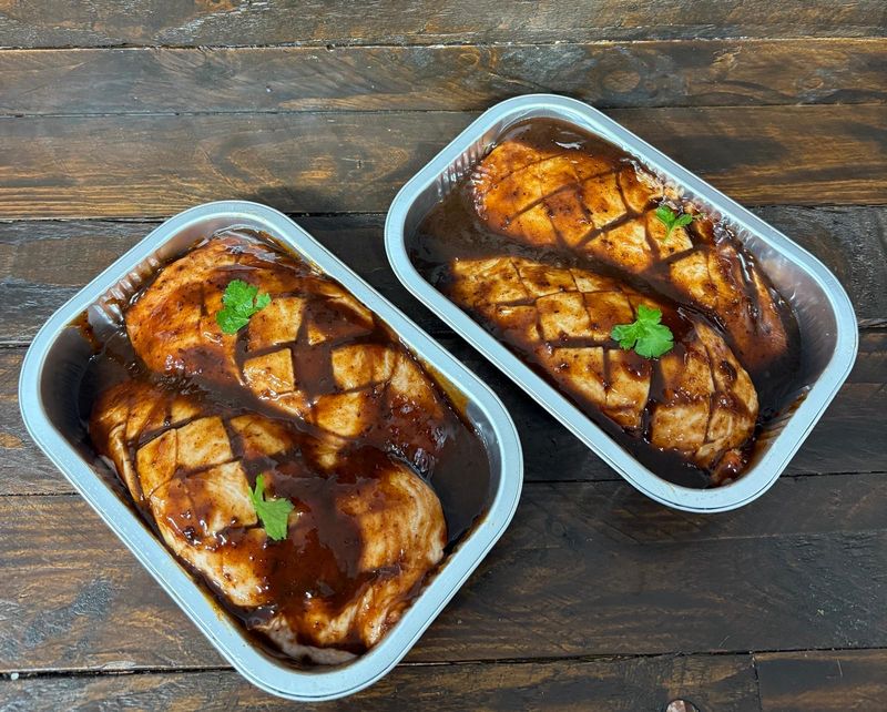 Duck Breasts In Plum Sause