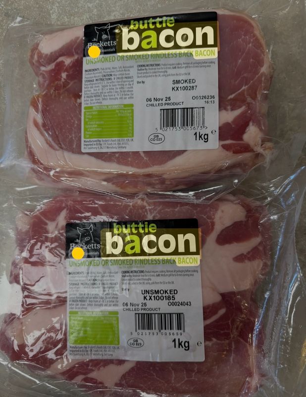 1kg Butty Bacon