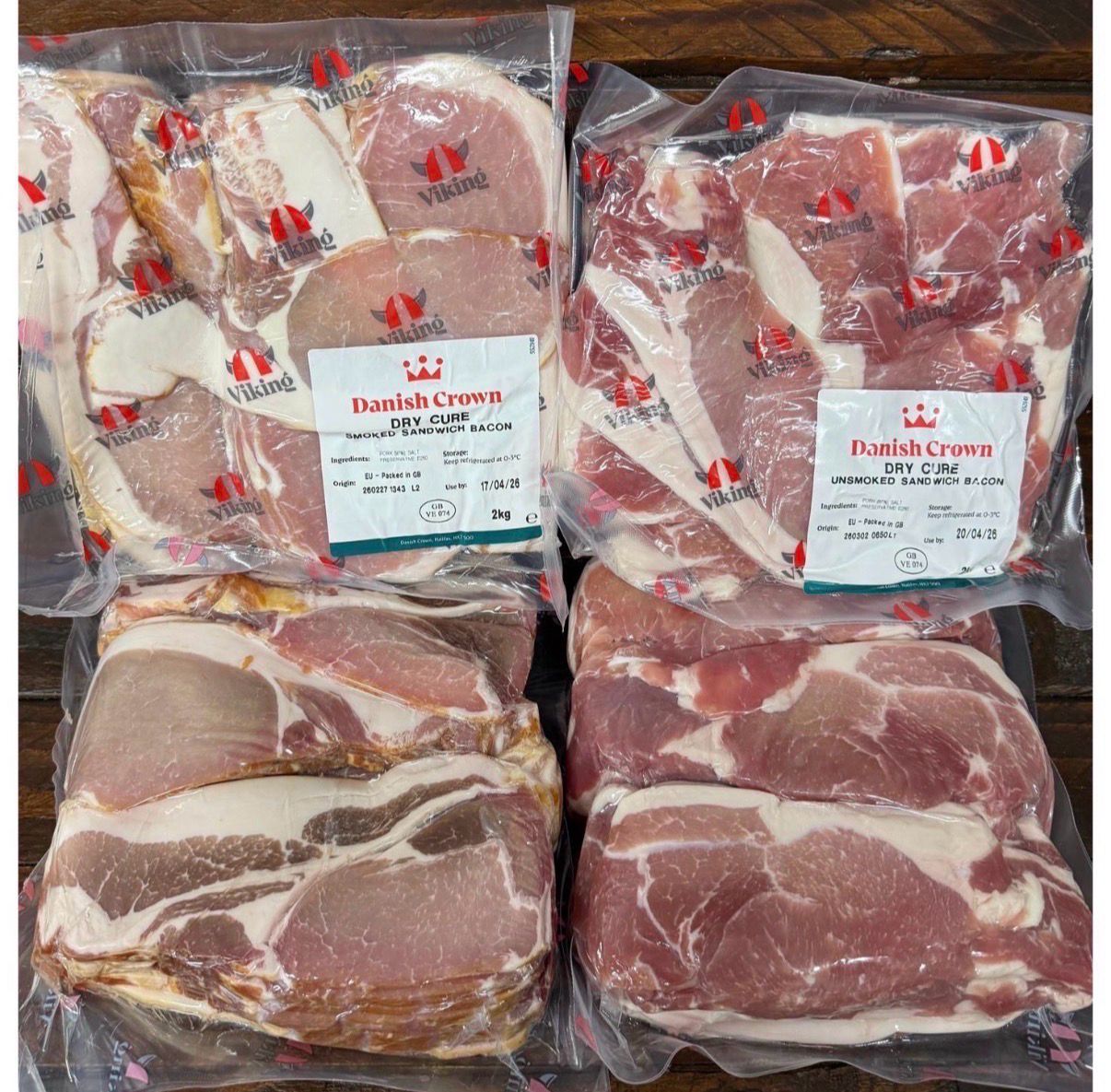 2kg Dry Cure Bacon