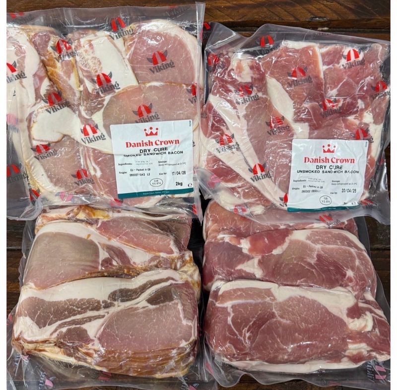 2kg Dry Cure Bacon