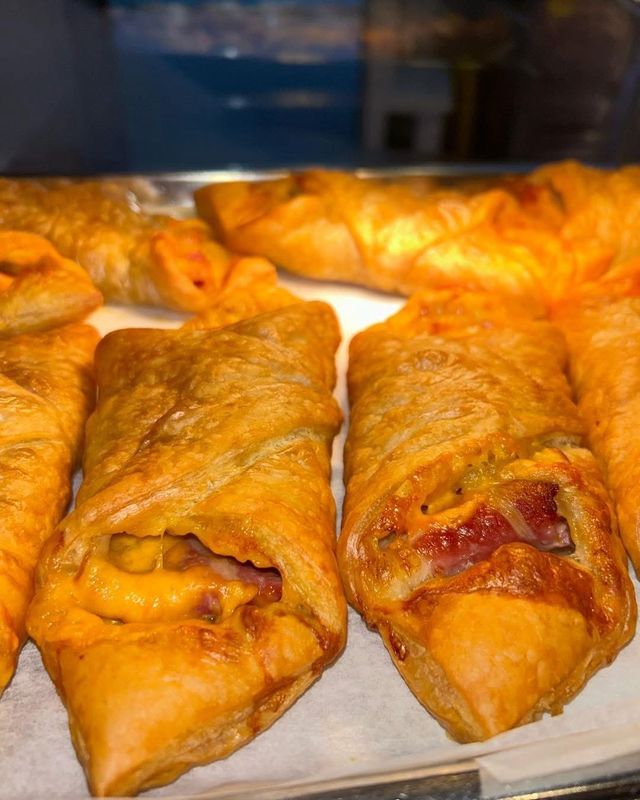 Cheese &amp; Bacon Turnovers