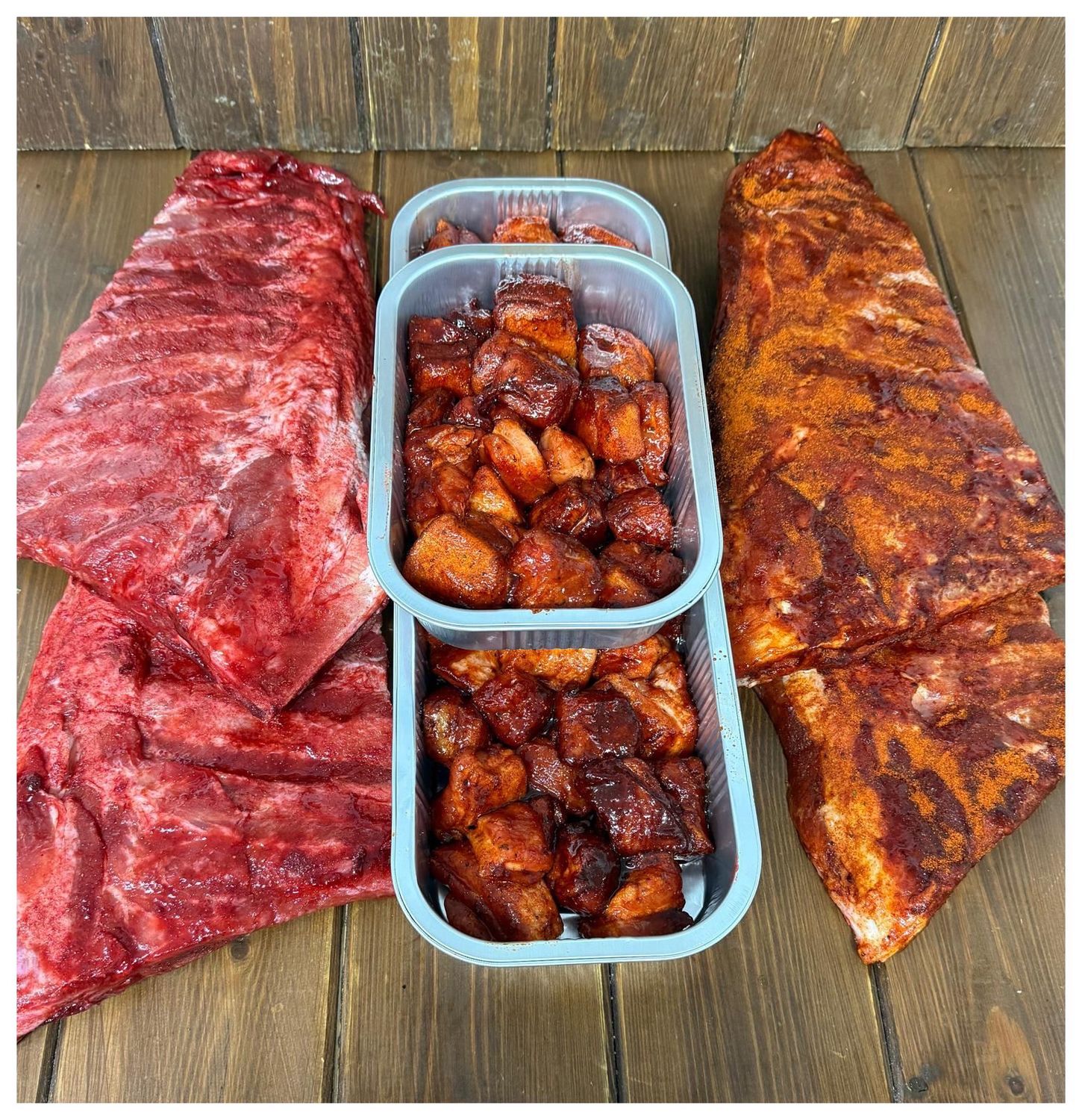 Rib &amp; BBQ Burnt End Combo